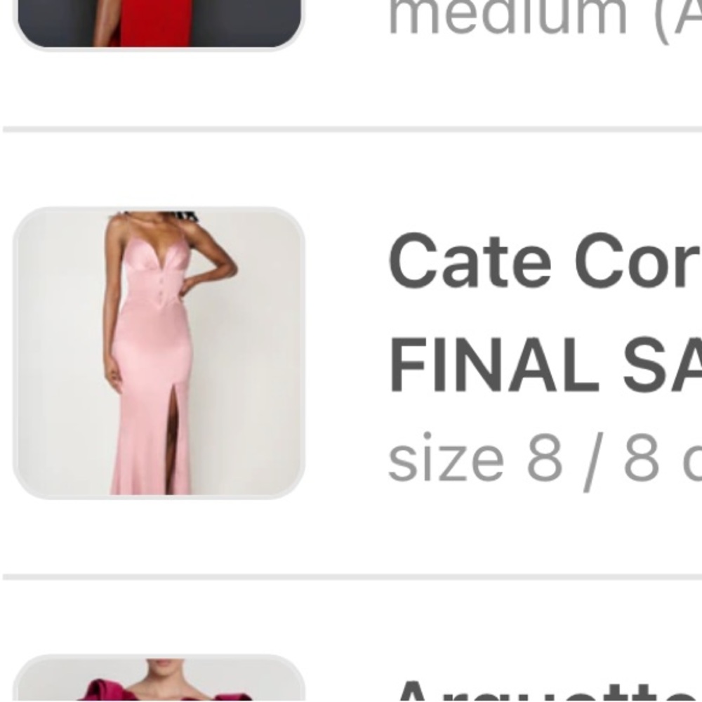 Cate Corset Gown by Bariano